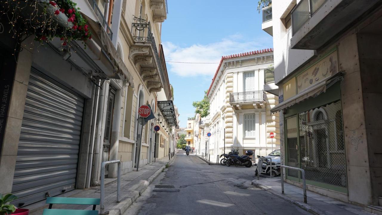 Stylish Studio Below The Acropolis เอเธนส์ ภายนอก รูปภาพ