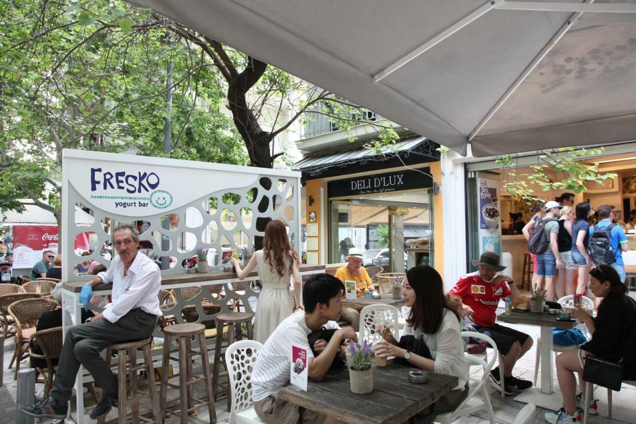 Stylish Studio Below The Acropolis เอเธนส์ ภายนอก รูปภาพ