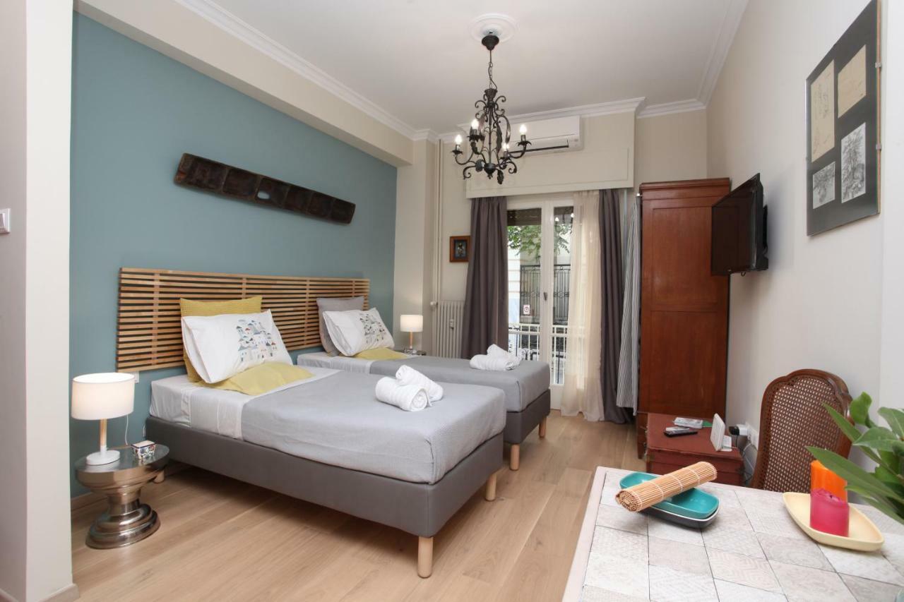 Stylish Studio Below The Acropolis เอเธนส์ ภายนอก รูปภาพ